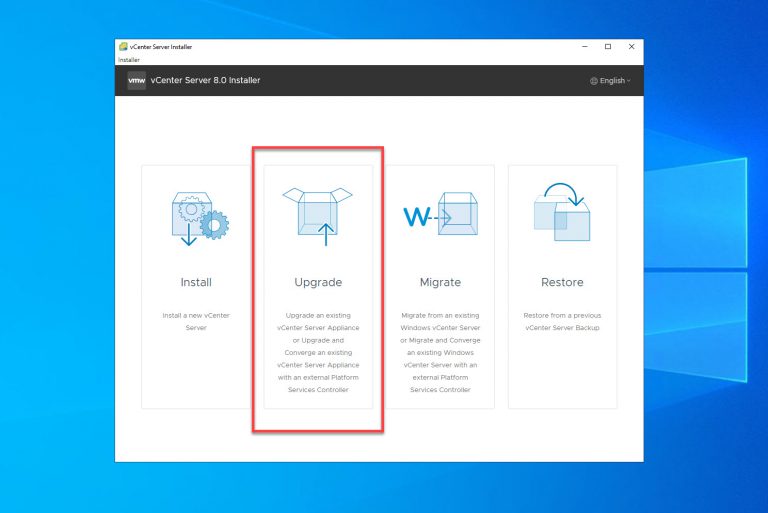 How to upgrade vCenter Server Appliance (VCSA) 7.x to 8.0 – Hybrid Data ...